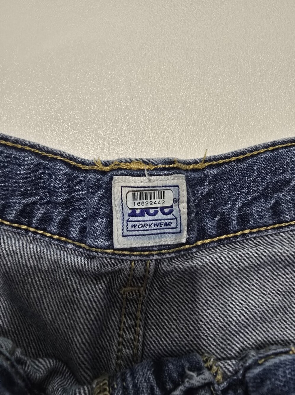 LEE High Rise Cargo Slouch Jeans Denim Size 28 - Picture 7 of 16